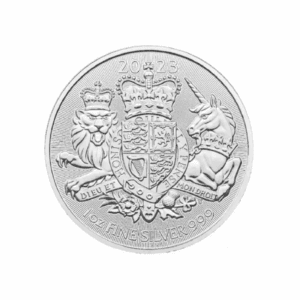 2023 – British Royal Arms (BU) 1 oz Silver Coin