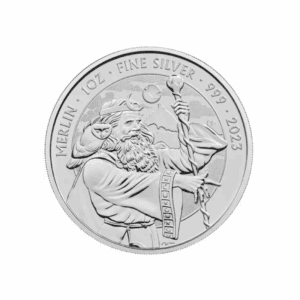 2023 - Great Britain Myths & Legends: Merlin 1 oz Silver Coin