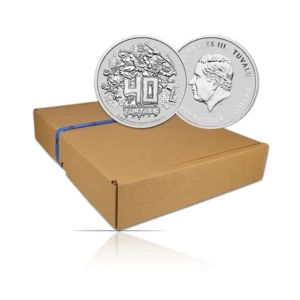 2024 - Teenage Mutant Ninja Turtles 40th Anniversary (BU) 1 oz Silver Coins (Box of 100)