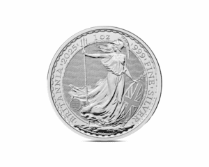 2025 – British Britannia (BU) 1 oz Silver Coin