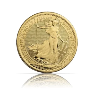 2025 – British Britannia (BU) 1/4 oz Gold Coin