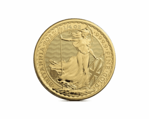 2025 – British Britannia (BU) 1/4 oz Gold Coin