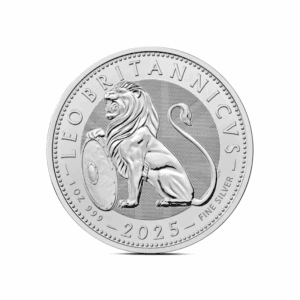 2025 – British Lion (BU) 1 oz Silver Coin