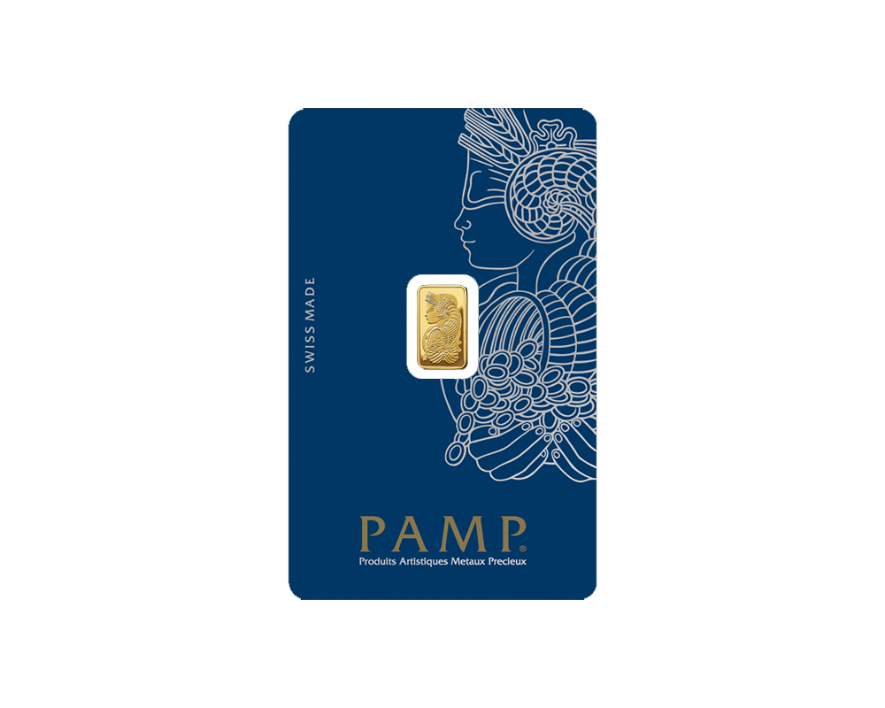 PAMP Lady Fortuna™ 1 Gram Gold Bar