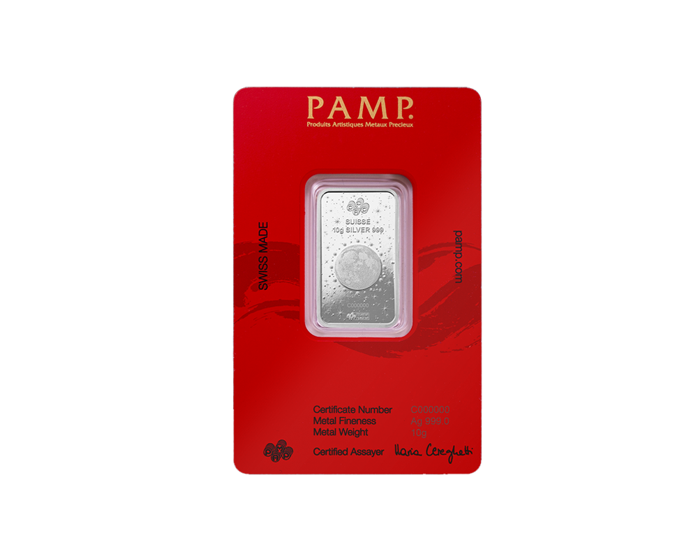 2025 – PAMP Lunar Snake 10 Gram Silver Bar