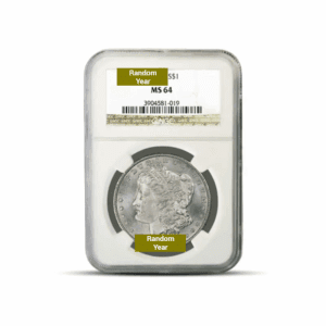 Pre-1921 Morgan One Dollar Silver (MS64, NGC)
