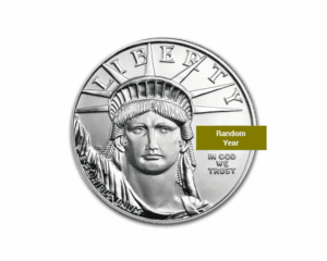 Random Year – American Eagle 1/2 oz Platinum Coin