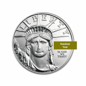 Random Year – American Eagle 1/2 oz Platinum Coin