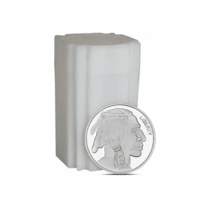 SilverTowne Buffalo Silver Rounds (with tube)