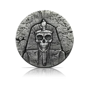 2017 - Republic of Chad Pharaoh Ramesses II - After Life 2 oz Silver Coin
