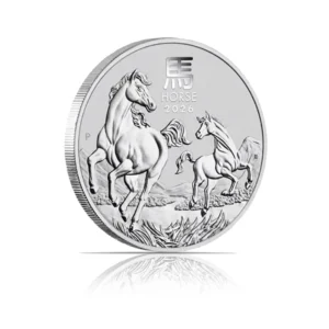 2026 - Perth Lunar Year of the Horse (BU) 1/2 oz Silver Coin