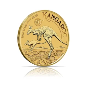 2026 - Australian Kangaroo (BU) 1/4 oz Gold Coin