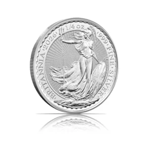 2026 - British Britannia (BU) 1/4 oz Silver Coin