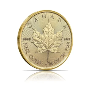 2026 - Canadian Maple Leaf (BU) 1/4 oz Gold Coin