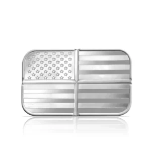 American Flag Divisible 1/4 oz Silver Bars (Set of 4)