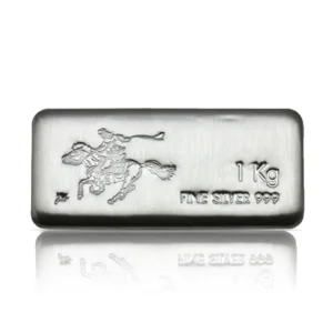 SilverTowne Pony Express Cast 1 Kilo Silver Bar