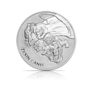 2018 - South Korean ZI:SIN Canis (BU) 1 oz Silver Coin