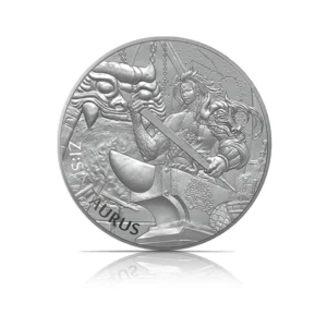 2021 - South Korean ZI:SIN Taurus (BU) 1 oz Silver Coin
