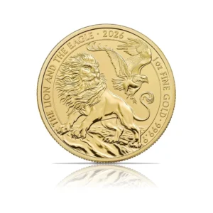 2026 - British Lion and American Eagle (BU) 1 oz Gold Coin